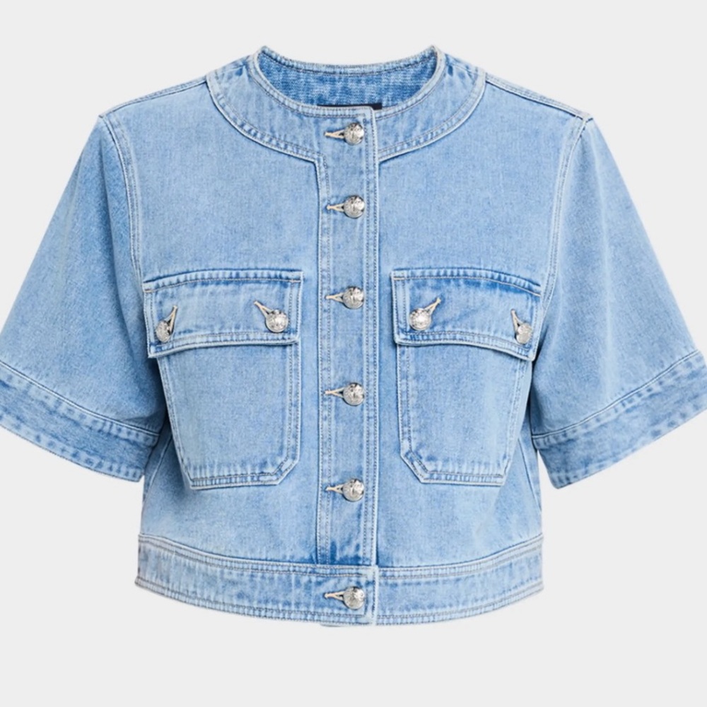 VERONICA BEARD - Elias Short Sleeve Jacket - NWT - M